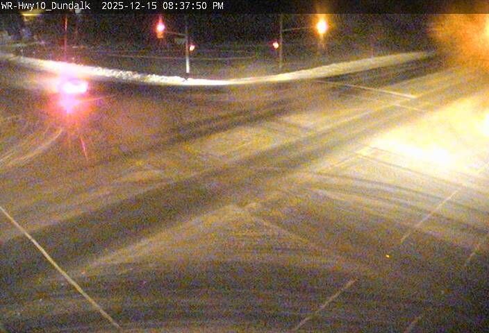 Melancthon › South: Highway 10 near County Road 9, Looking South