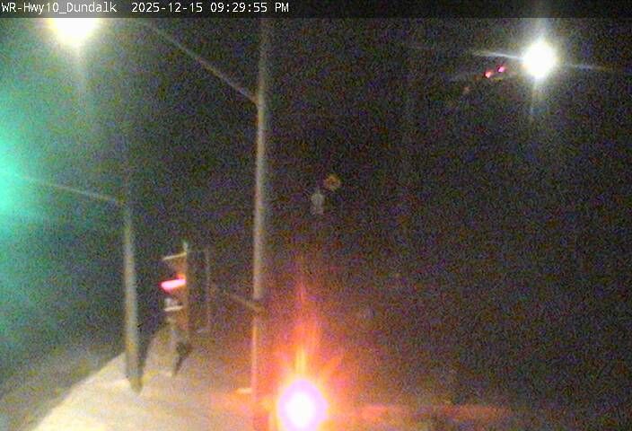 Melancthon › North: Highway 10 near County Road 9, Looking North