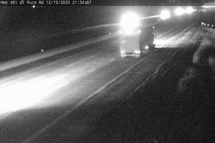 Lakeshore › West: Highway 401 at Puce Road, Looking West