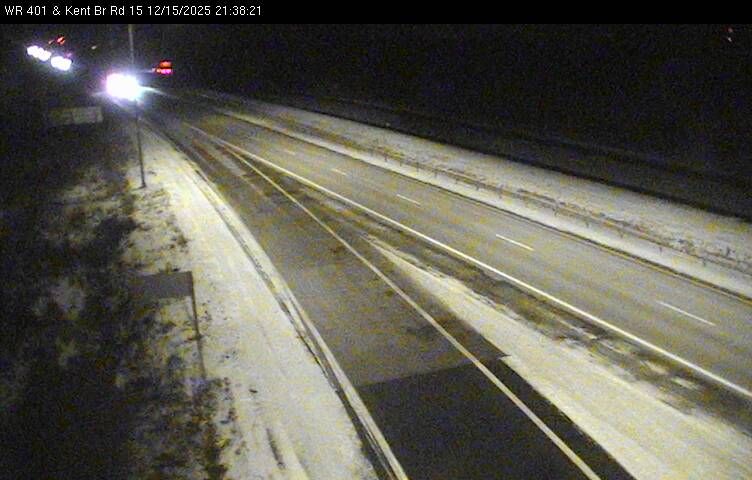 Ridgetown › West: Highway 401 at Kent Bridge Road 15, Looking West