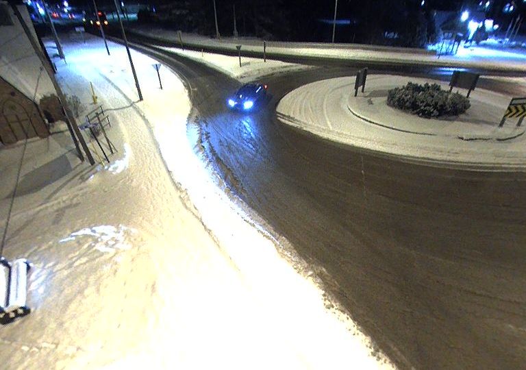 Mattawa › East: Highway 17 at Mattawan Roundabout, Looking East
