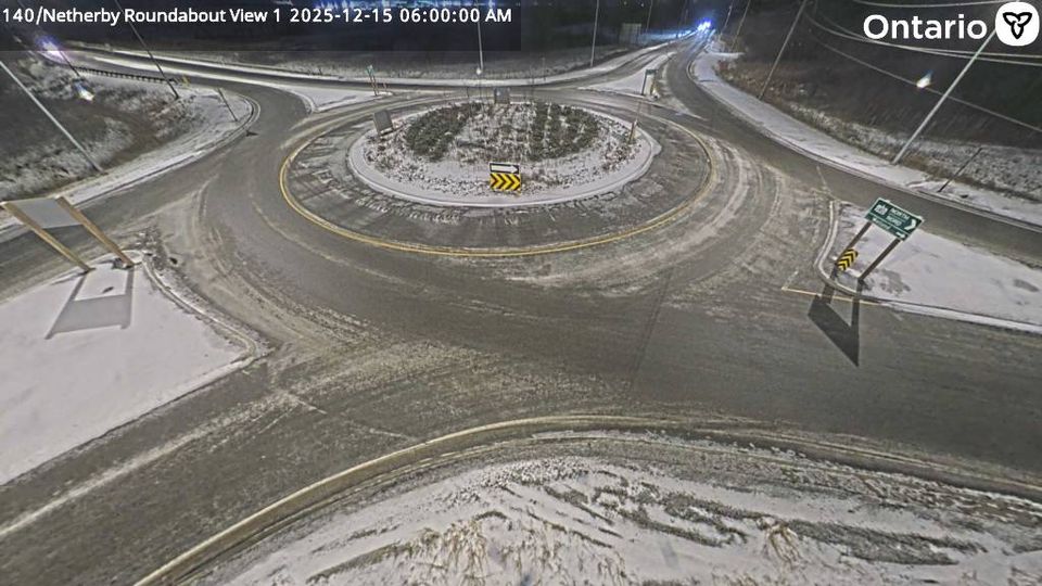 The Archipelago Township › West: Highway 69 at Naiscoot Bridge, Looking West