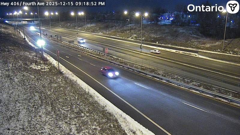 French River › South: Highway 69 at Highway 64, Looking South