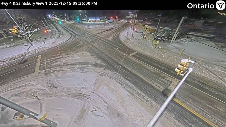 Unorganized North Sudbury › South: Highway 129 at Highway 101, Looking South
