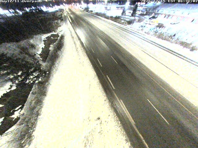 Terrace Bay Township: Highway 17 at Hydro Road North, Looking Down