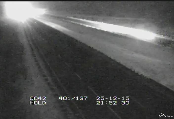 Leeds and the Thousand Islands: Highway 401 near Highway 137