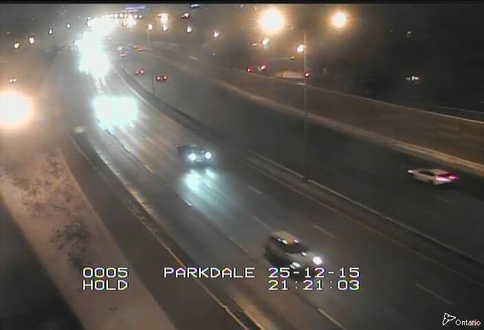 (Old) Ottawa: Fisher Park: Highway 417 near Parkdale Avenue