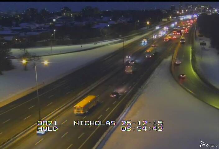 (Old) Ottawa: Old Ottawa East: Highway 417 near Nicholas Street