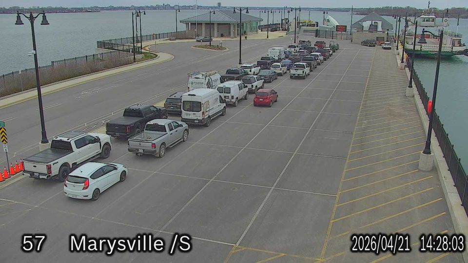 Frontenac Islands: Wolfe Island Ferry - Marysville Terminal (Summer)