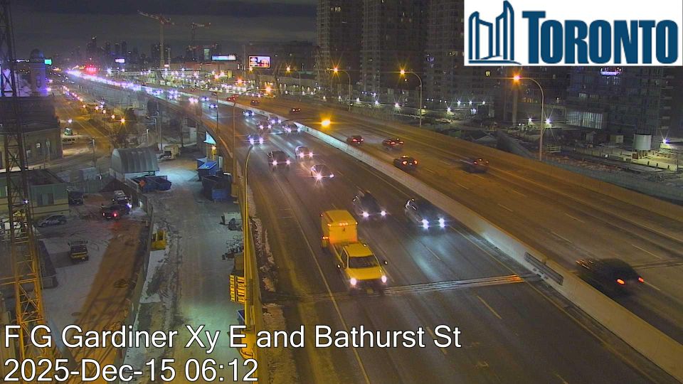 Old Toronto: Gardiner Expressway near Strachan Avenue