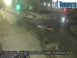 Old Toronto: Lake Shore Boulevard near Don Valley Parkway