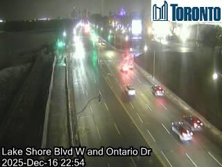 Old Toronto: Exhibition Place: Lake Shore Boulevard near Ontario Drive