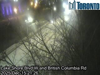 Old Toronto: Lake Shore Boulevard east of British Columbia Road