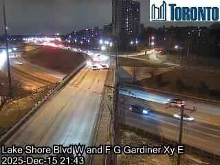 Old Toronto: Lake Shore Boulevard near British Columbia Road