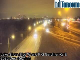 Old Toronto: Lake Shore Boulevard west of British Columbia Road