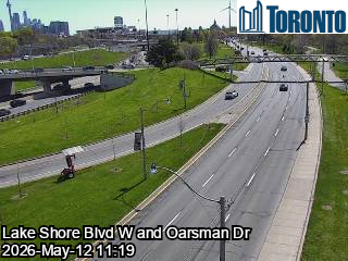 Old Toronto: Roncesvalles: Lake Shore Boulevard near Oarsman Drive