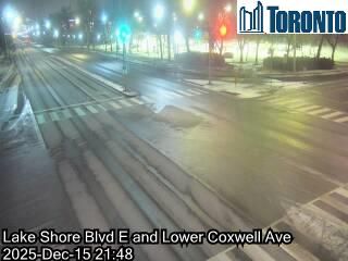 Old Toronto: Lake Shore Boulevard near Coxwell Avenue
