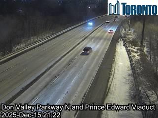 Old Toronto: Don Valley Parkway near Prince Edward Viaduct