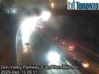 East York: Don Valley Parkway south of Spanbridge Road