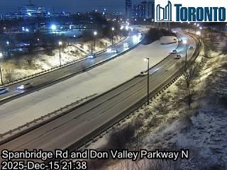 North York: Chapel Glen: Don Valley Parkway near Spanbridge Road