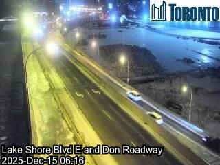 Old Toronto: Don Valley Parkway near Gardiner Expressway