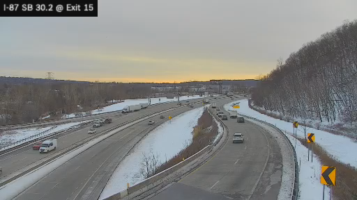 Hillburn › South: I-87 SB MP 30.2 SB @ Exit 15