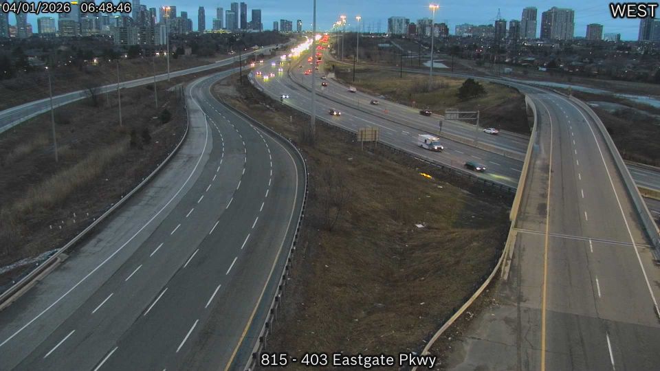 Mississauga: Highway 403 near Eastgate Parkway