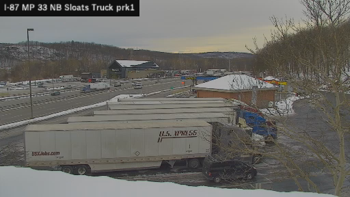 Sloatsburg › North: I-87 MP 033.00 NB - Service Area Truck Park 1