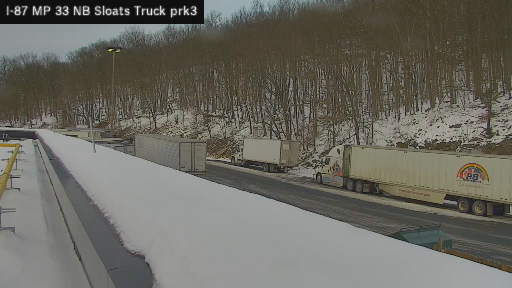 Sloatsburg › North: I-87 MP 033.00 NB - Service Area Truck Park 3