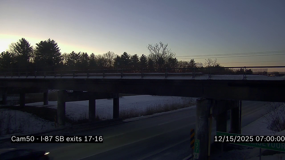 Gurn Spring › South: I-87 SB Between Exits 17 & 16