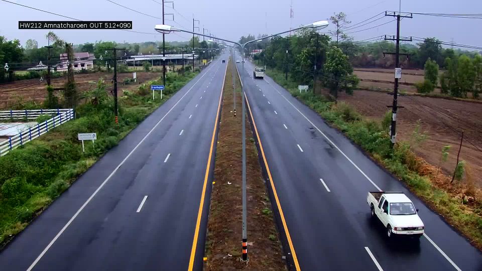 Amnat Charoen: ถนนชยางกูร - Highway 212