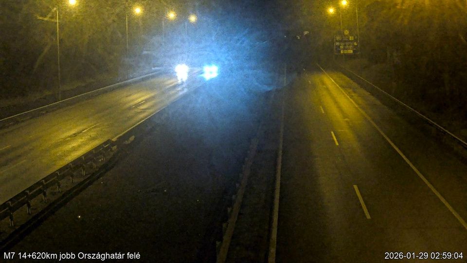 Torokbalint: Ujtelep: M7 Törökbálint, Országhatár felé -> Országhatár