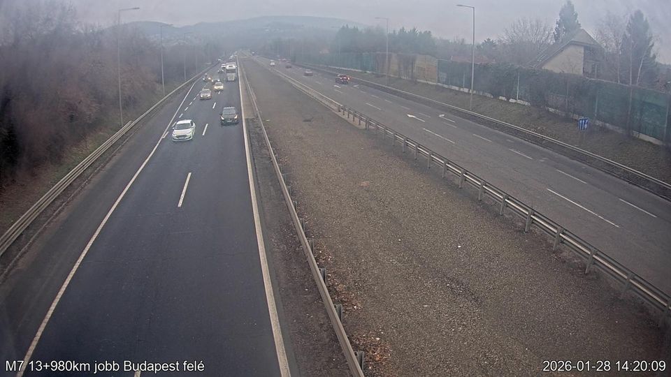 Torokbalint: MAV-telep: M7 Törökbálint, Budapest felé -> Budapest
