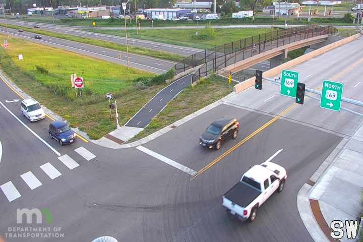 New Hope: US 169: U.S.169 NB @ 36th Ave (E Ramp)