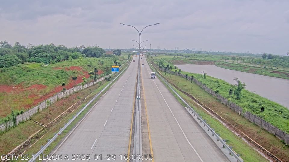 South Tangerang: Simpang Susun Legok - Serpong - Balaraja Toll Road - Jakarta - Serpong Toll Road