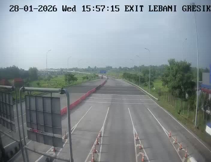 Krian: Kantor Pelayanan E-Toll Lebani Gresik - Jalan Tol Manyar - Mojokerto