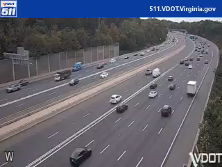 Fairfax Hills: I-495 - MM 52.9 - SB