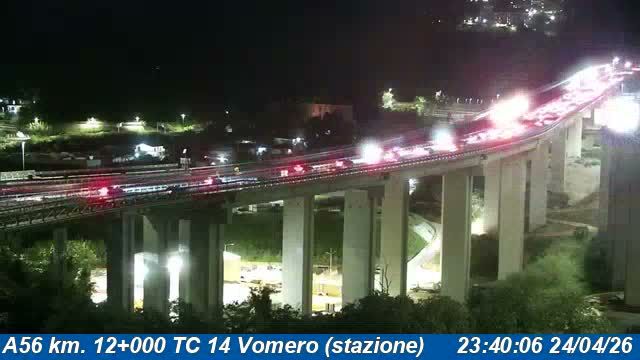 Naples: Municipalita 5: A56 km. 12+000 TC 14 Vomero (stazione)