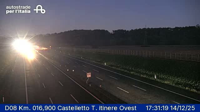 Borgo Ticino: D08 Km. 016,900 Castelletto T. itinere Ovest