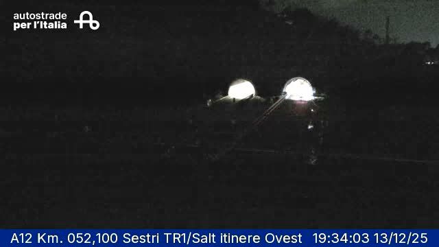 Casarza Ligure: A12 Km. 052,100 Sestri TR1/Salt itinere Ovest