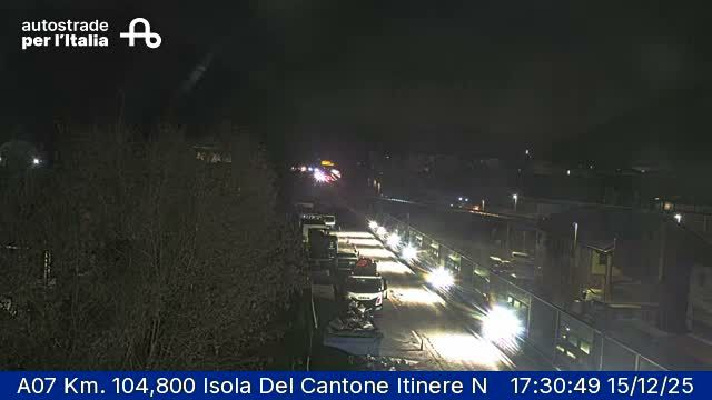 Ronco Scrivia: A07 Km. 104,800 Isola Del Cantone Itinere Nord