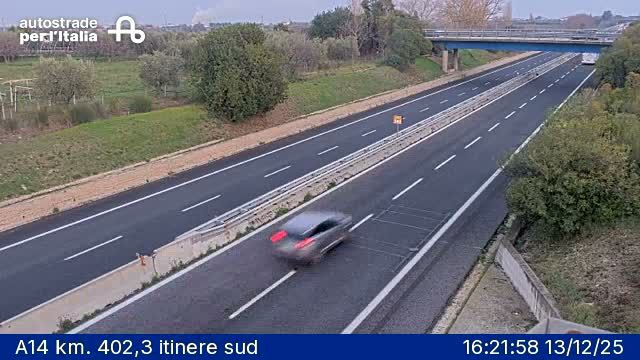 Ortona: A14 km. 402,3 itinere sud
