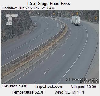 Glendale: I-5 at Stage Road Pass