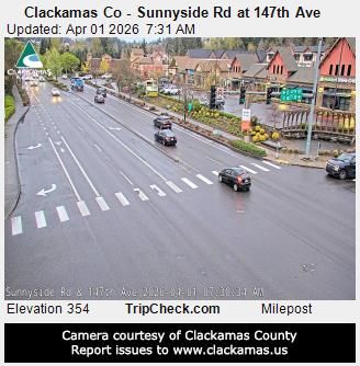 Happy Valley: Clackamas Co - Sunnyside Rd at 147th Ave