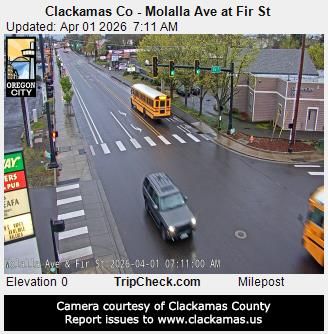 Oregon City: Clackamas Co - Molalla Ave at Fir St