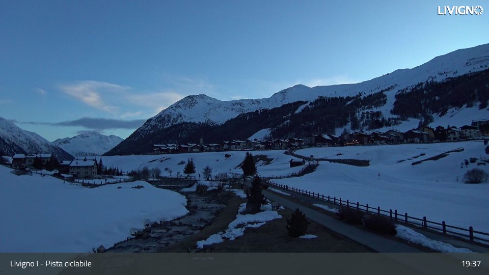Livigno: I - Pista ciclabile