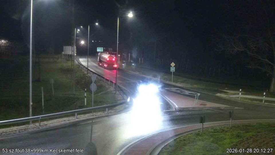 Soltvadkert: 53. sz. főút 38+999 kmsz -> Kecskemét
