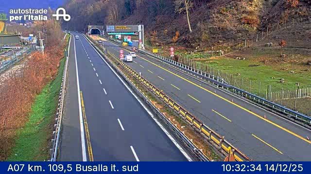 Busalla: A07 km. 109,5 - it. sud