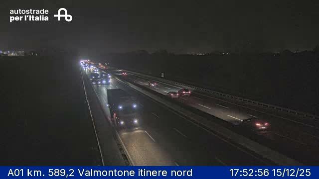 Valmontone: A01 km. 589,2 - itinere nord
