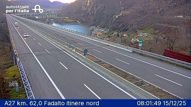Vittorio Veneto: A27 km. 62,0 Fadalto itinere nord